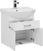 Aquanet 212657 Тумба с раковиной Aquanet Ирис 60 белый (1 ящик, 2 дверцы) (212657)
