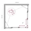 BelBagno LUCE-A-22-90+25-C-Cr LUCE-A-22-90+25-C-Cr Душевой уголок