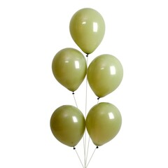 Шар воздушный 12" авокадо 1 шт, надут гелием