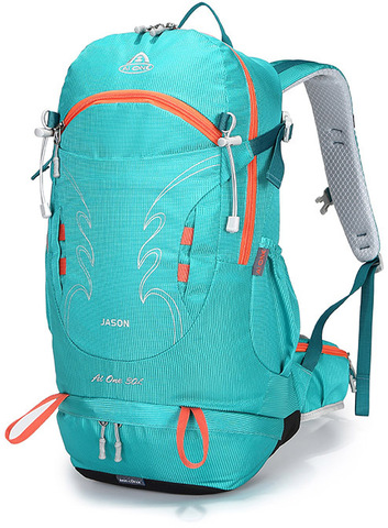 Картинка рюкзак туристический Ai One 1869 light blue-orange - 1