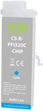 Картридж струйный Cactus CS-R-PFI320C-CHIP PFI-320C голубой (260мл) для Canon imagePrograff TM-200, 200MFP, 205, 300, 300MFP, 305, 250, 255, 350, 355 с чипом