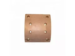 Накладка тормозная передняя верхняя короткая Shacman F2000/F3000