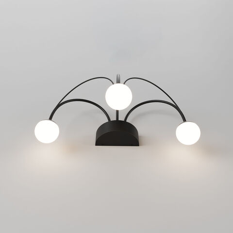 Настенный светодиодный светильник Eurosvet Ragno 90031/3 черный