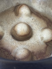 Фарфоровая чаша для бритья 