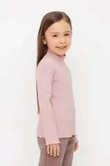 джемпер  для девочки  КР 302251/розовый лед к515