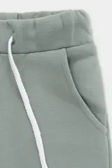 брюки  для девочки  КП 400780/зеленый чай
