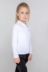 блузка  для девочки  К 301599/белый Сн