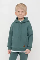 джемпер  для мальчика  КР 302656/темный малахит к530