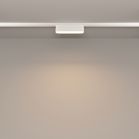 Магнитный трековый светильник Maytoni Basis TR080-1-6W3K-W