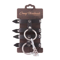 Однослойные наручники из двух ремешков