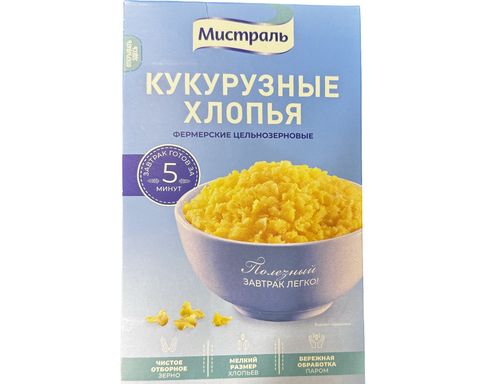 Хлопья Мистраль Фермерские кукурузные 400г