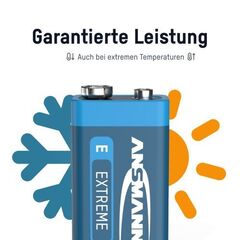 Батарейка литиевая Крона Е/ANSMANN 9V