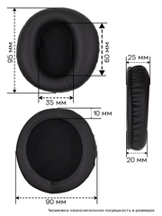 Амбушюры для наушников Sony Wireless PS3, PS4 (CECHYA-0080)