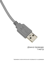 Подставка для наушников с RGB подсветкой и USB выходами