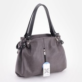 Сумка Саломея 610 мульти итальянский серо-черный