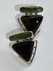 Солара (серьги из серебра)