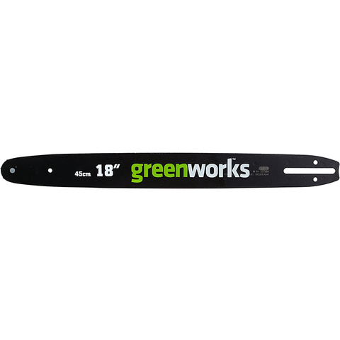 GREENWORKS Стальная шина для 2000Вт пилы 20037, 45 см (29777)