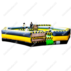 Коммерческая надувная игра "Увернись от палки" (Melt Down) 6*6*1.5 м