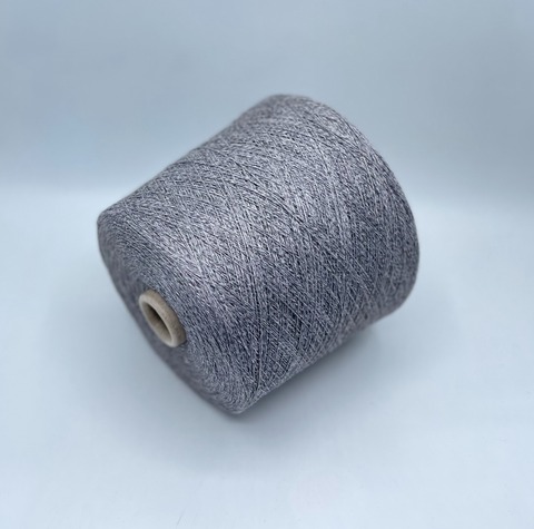 Loro Piana, Academy 2/27 1350м, 50%Кашемир, 50%Шелк, Серое,мулине(746), 37167