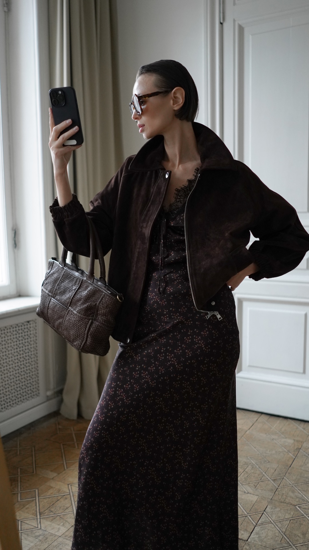 Замшевый бомбер LIMITED EDITION