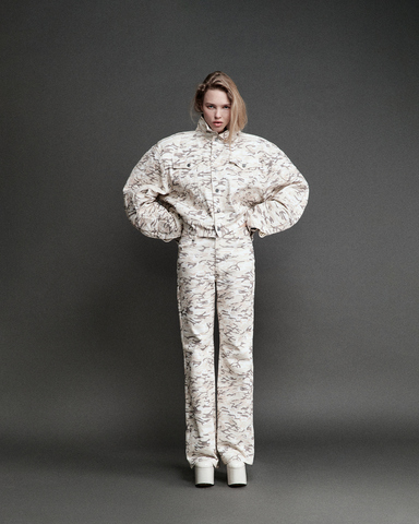 Куртка джинсовая  милитари