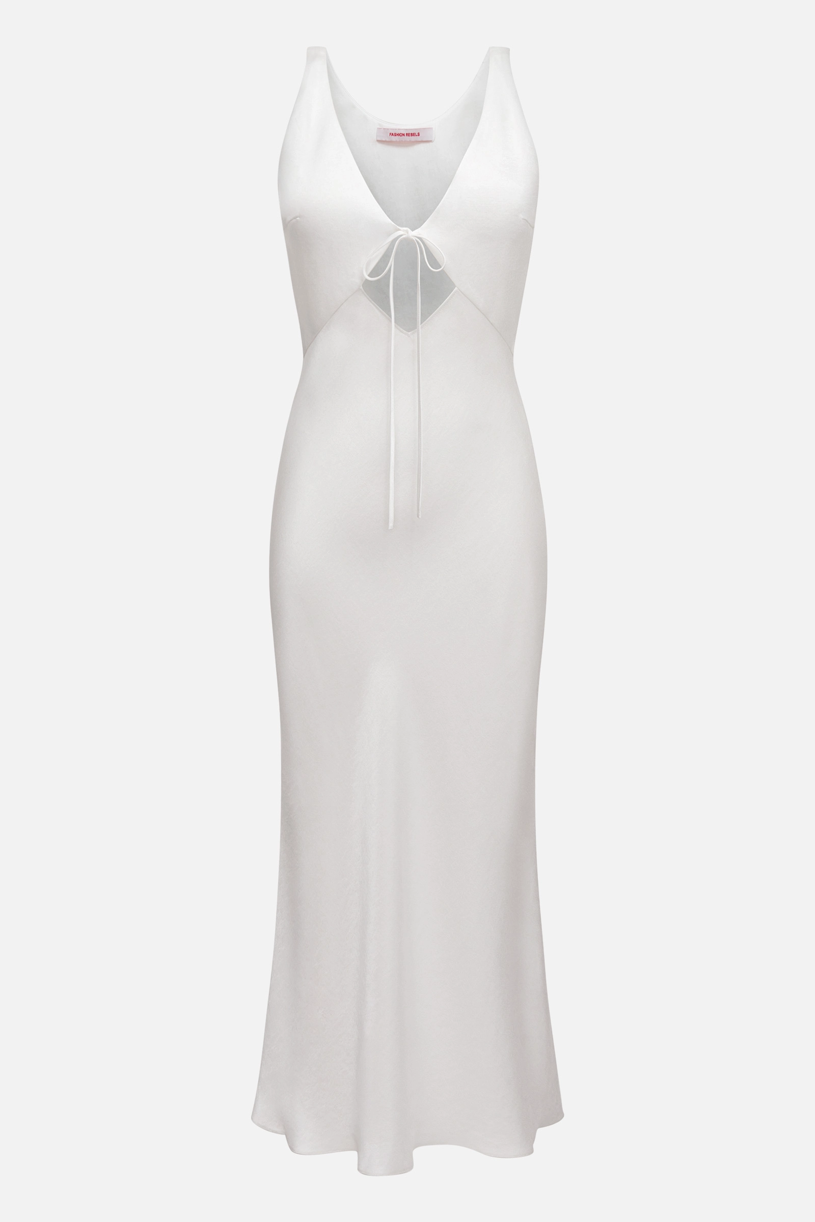 Платье с фигурным лифом