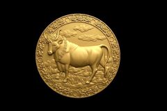 Силиконовый молд Знак зодиака Телец 3 см