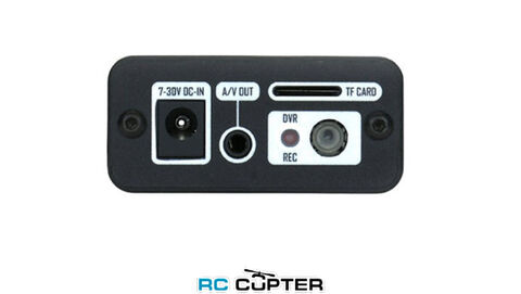 Видеоприёмник Rushfpv 1.3G VRX receiver (with Card Recording, DVR) + антенна