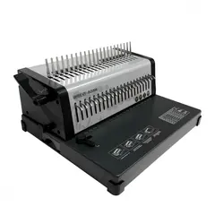 Переплетчик Office Kit B2130E A4/перф.35л.сшив/макс.500л./пластик.пруж. (6-51мм)/электр. — фото 3