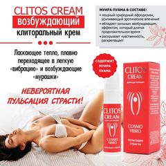 Возбуждающий крем для женщин Clitos Cream - 25 гр. - 