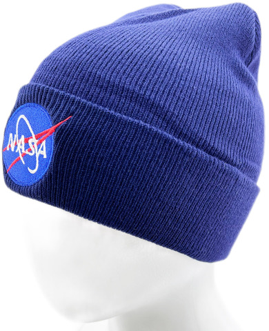 Картинка шапка вязаная Skully Wear beanie nas navy - 7