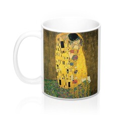 Fincan/Чашка/Cup  Klimt The Kiss (sari)