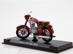 Motorcycle Jawa-250 typ 353 red 1:24 Our Motorcycles Modimio Collections #13