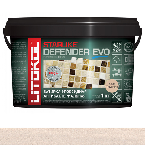 Затирка STARLIKE DEFENDER EVO S.205 1 кг