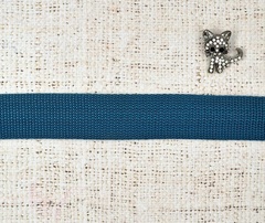 Лента ременная стропа, 21 гр/м, ш. 3,8 см, морская волна