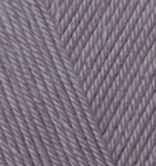 ALIZE "DİVA", 100% Микрофбира акрил, 100 гр, 350 м, 348 серый