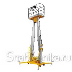 Подъемник мачтовый телескопический двухместный GTWY 12.200S AC/DC