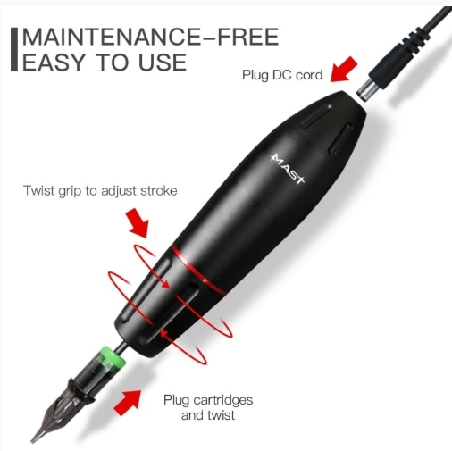 Роторная машинка для тату и перманента Mast WQ102