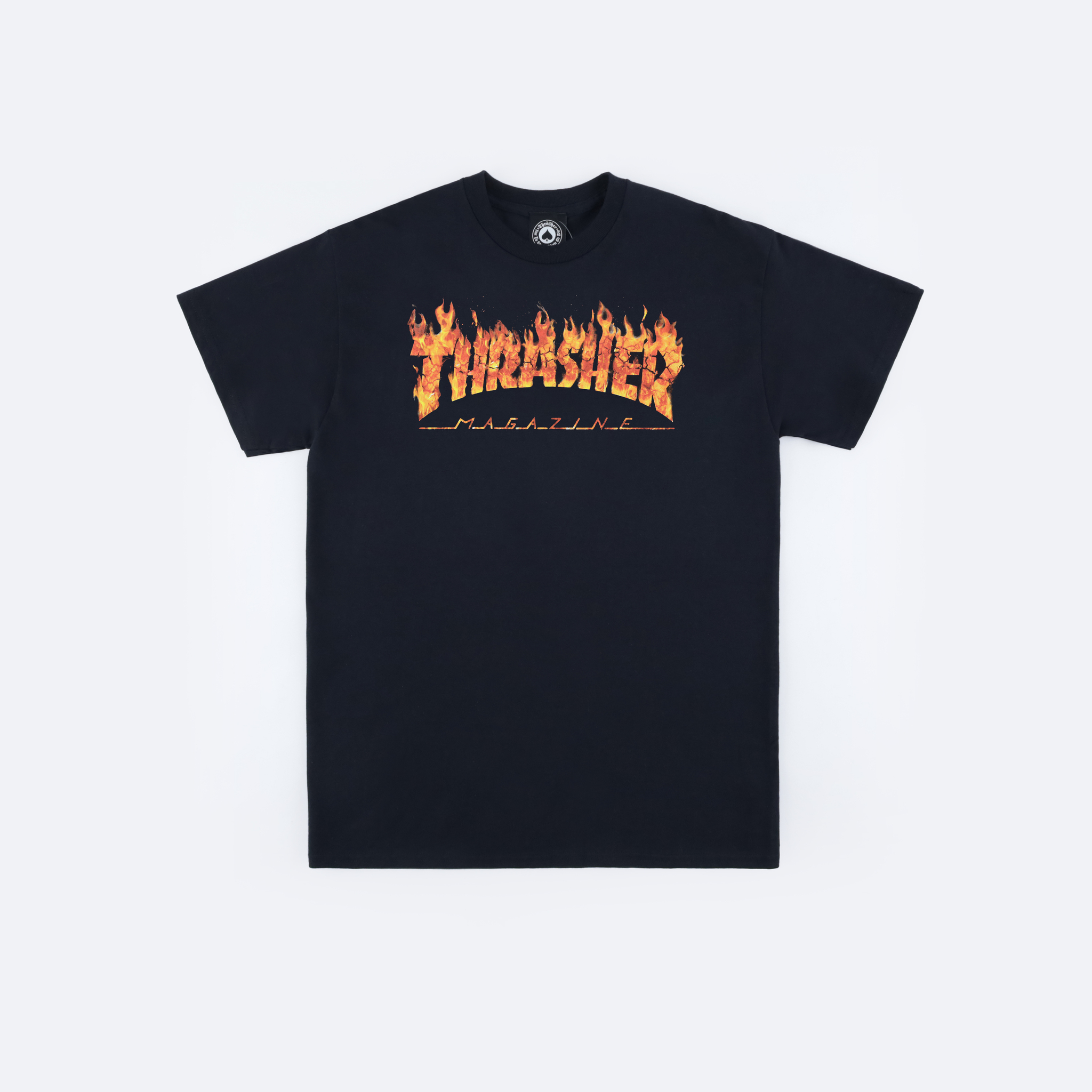 Футболка Thrasher Inferno T-Shirt (black) купить по цене 4 450 ₽ с доставкой