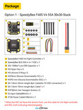 Полётный контроллер SpeedyBee F405 V4 + ESC 55A 3-6S Stack