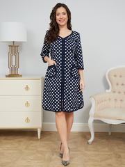 4595/1 Халат на молнии