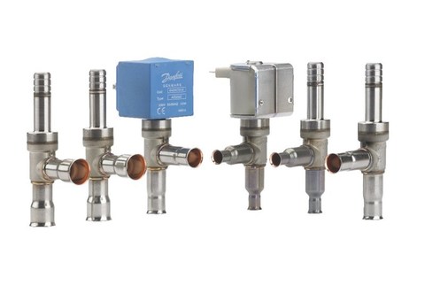Клапан соленоидный Danfoss 032F8201 EVUL 2 под пайку