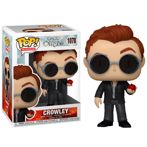 Фигурка Funko POP! Good Omens: Crowley with Apple, арт. 49280