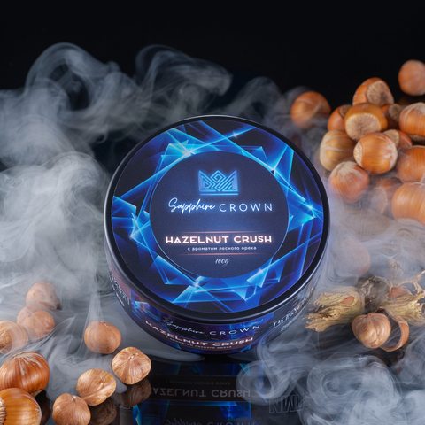 Табак для кальяна Sapphire Crown Hazelnut Crush (лесной орех) 100г
