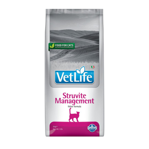 Сухой корм Farmina Vet Life Cat Struvite Management при МКБ струвитного типа для кошек,5 кг.
