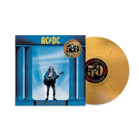 Виниловая пластинка. AC/DC ‎- Who Made Who (Gold Vinyl)