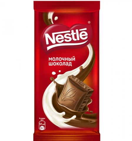Шоколад NESTLE Классический молочный 82 г РОССИЯ