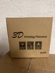 PCL пластик для 3D печати, черный, 1.75 мм, 1 кг