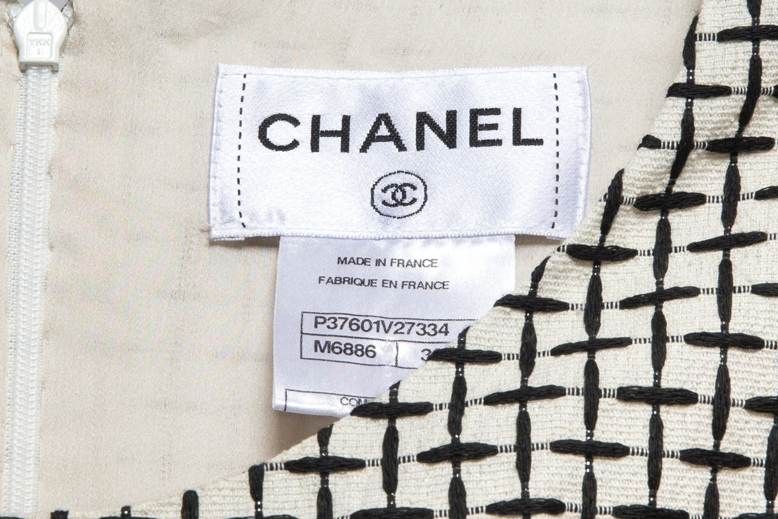 Женственное платье из хлопка от Chanel, 36 размер.