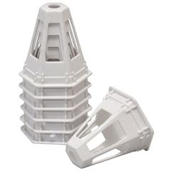 Горшочки для выращивателя Домашний сад белые (для пересадки растений)